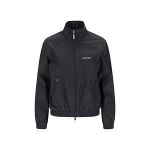 Balenciaga Logo Zip Jacket – Black - NWT